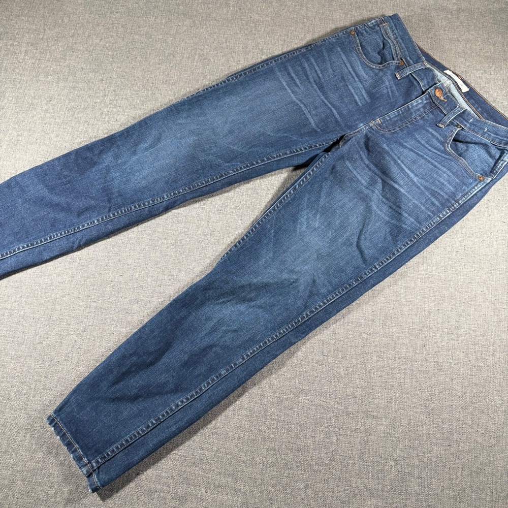 Madewell 9" High Riser Skinny Skinny Crop Women 29 Blue Dark Wash Denim Jeans